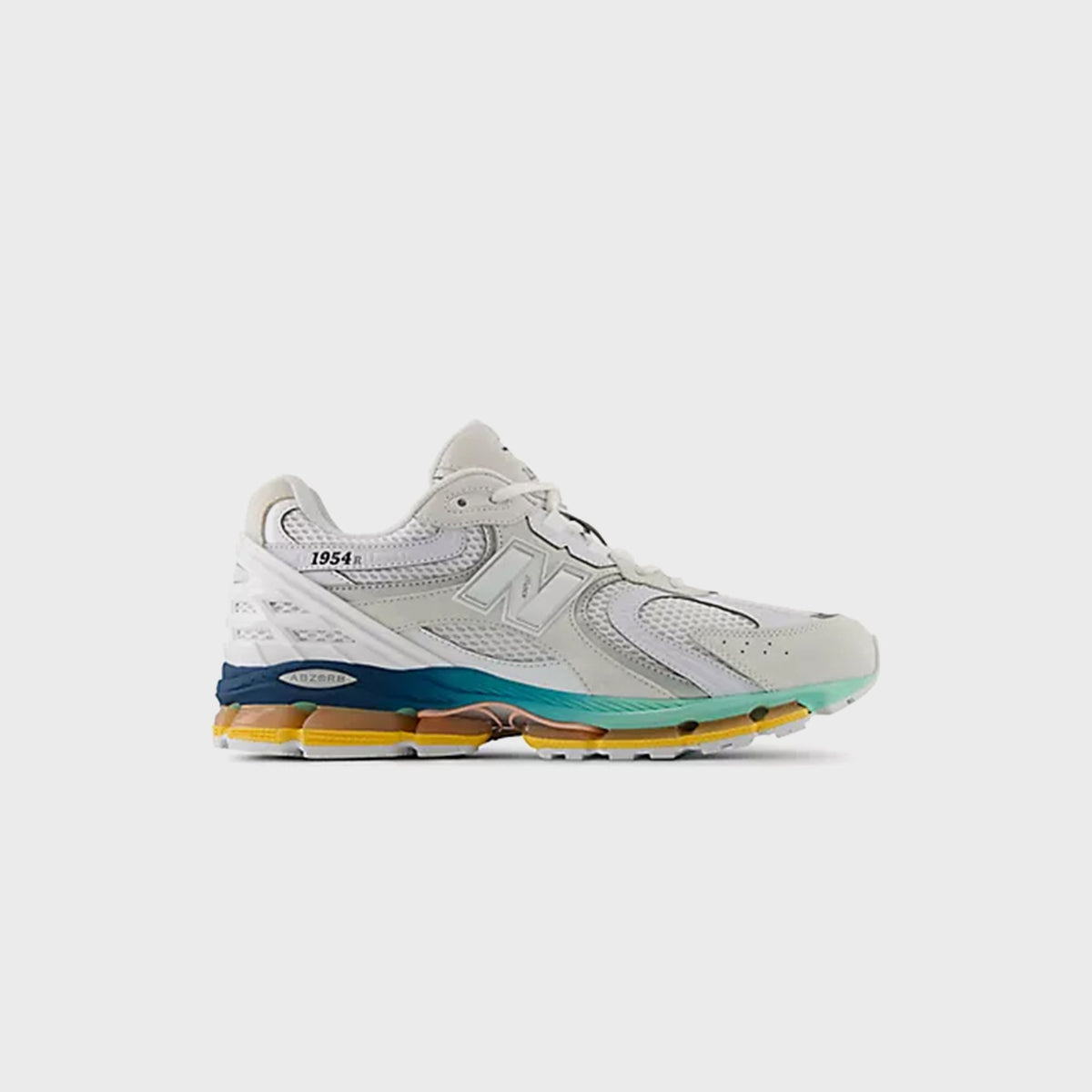 New Balance 1954R - White / Bright Mint / Reflection