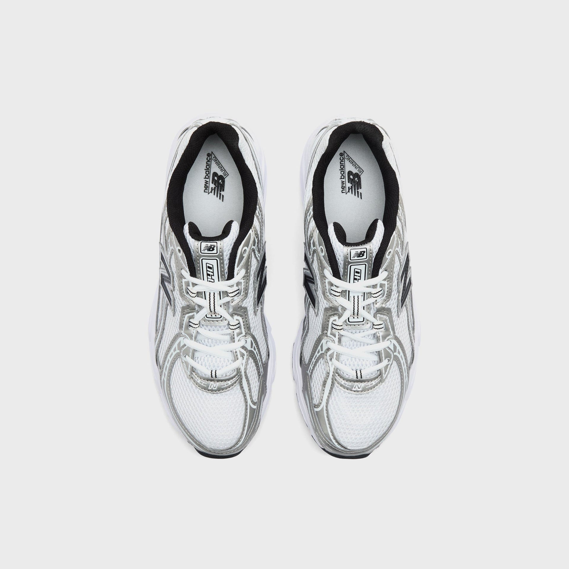 New Balance 740 - White / Metallic Silver / Black