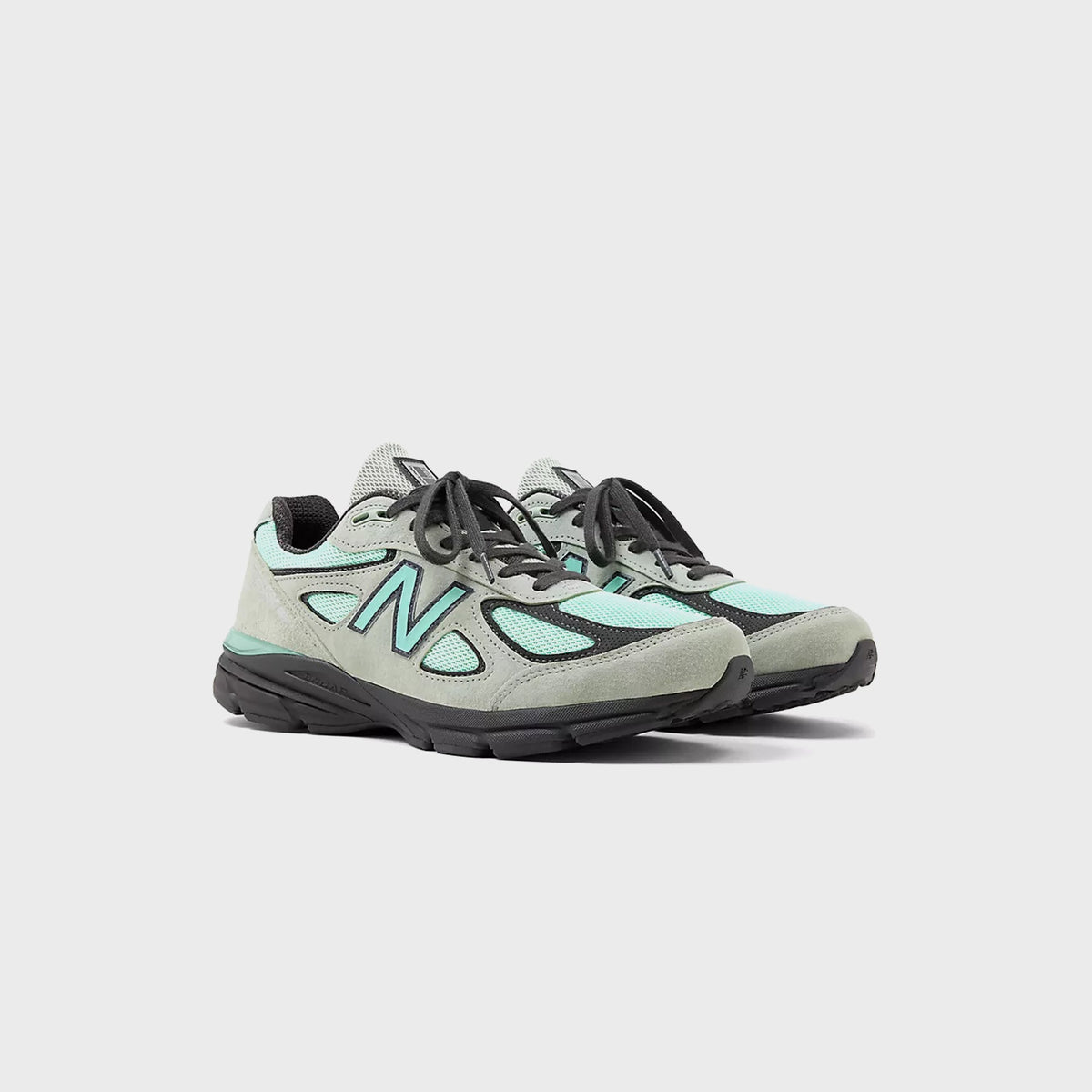 New Balance Made in USA 990v4 - Silver Moss / Bright Mint