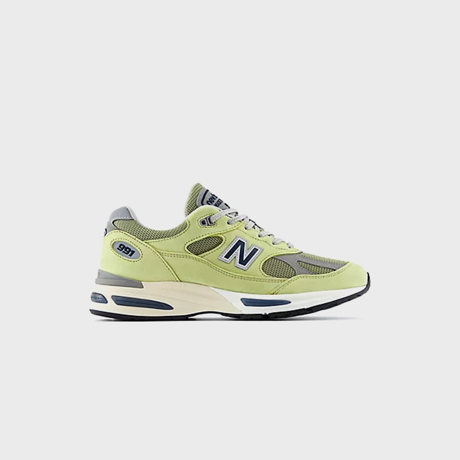New Balance Made in UK 991v2 - Green Banana / Moss
