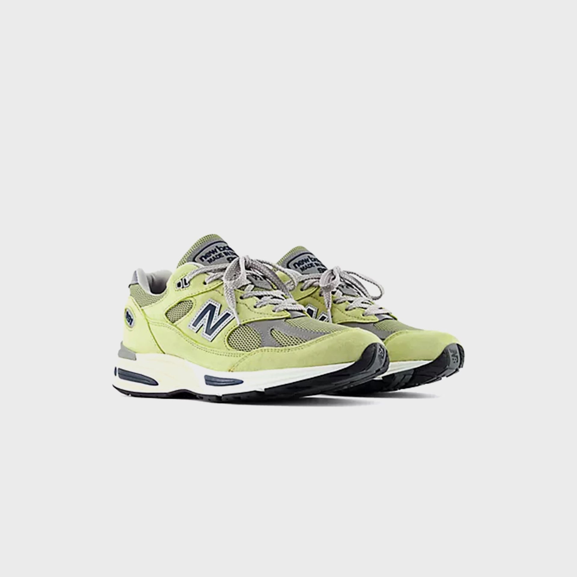 New Balance Made in UK 991v2 - Green Banana / Moss