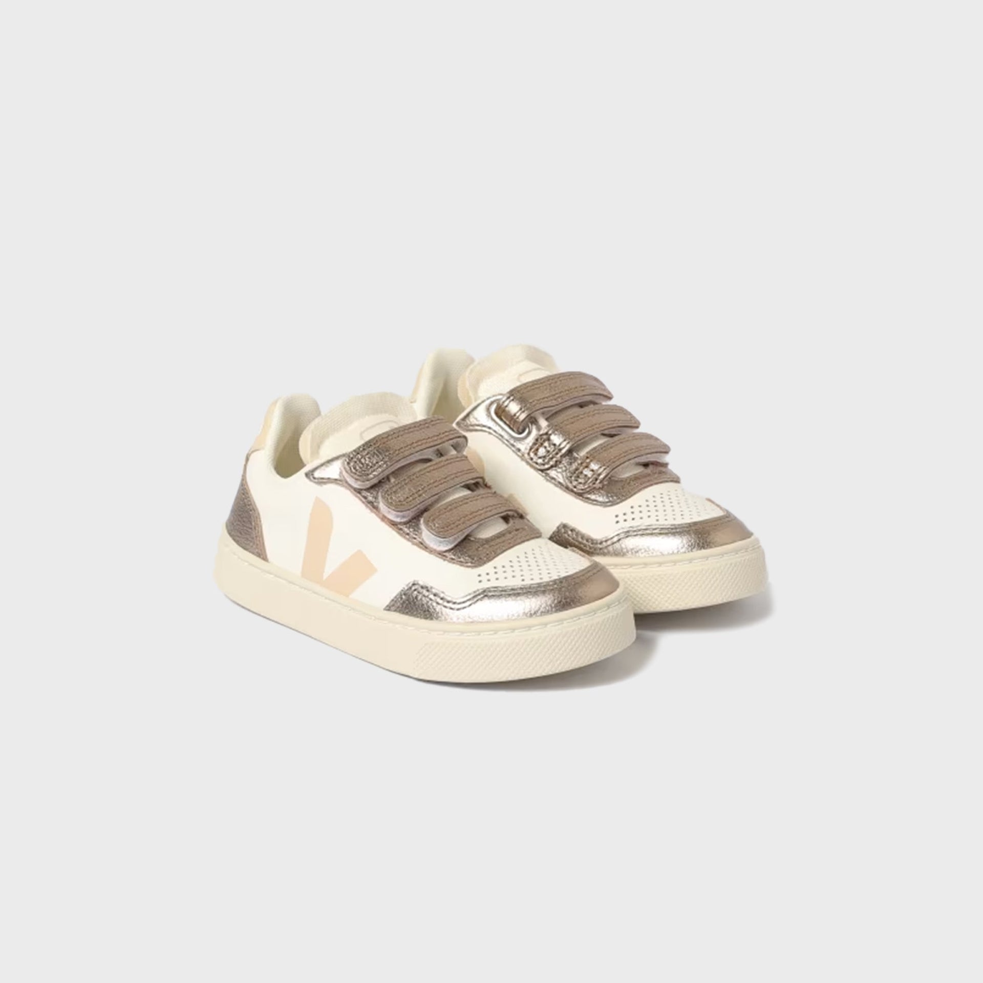 Veja Junior V-90 - White / Sable / Bronze