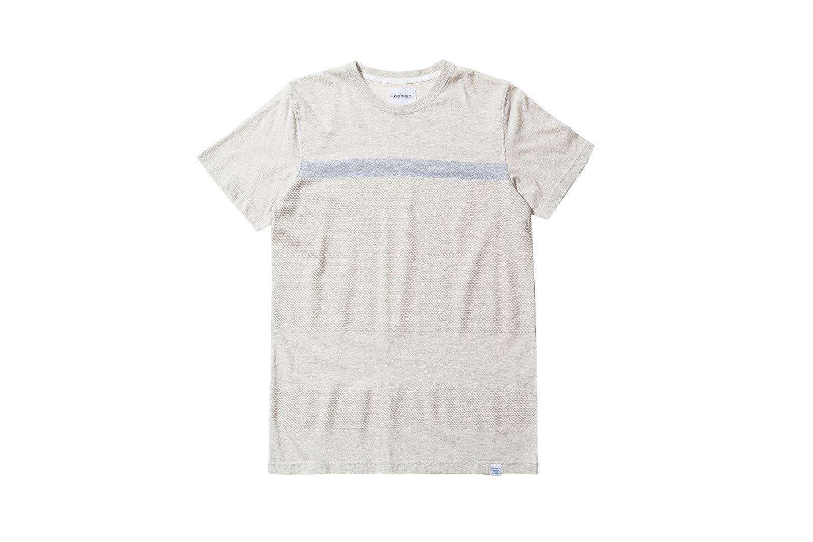 Norse Projects Niels Bubble Tee - Grey Melange