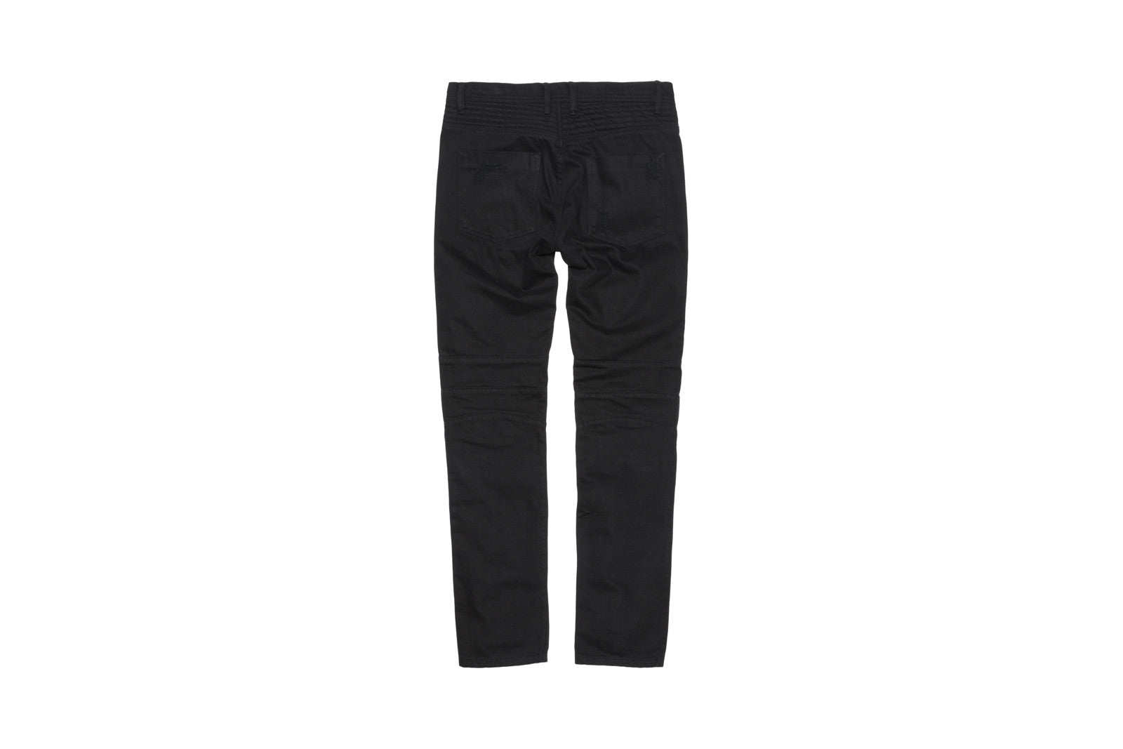 Stampd Distressed Moto Denim - Black