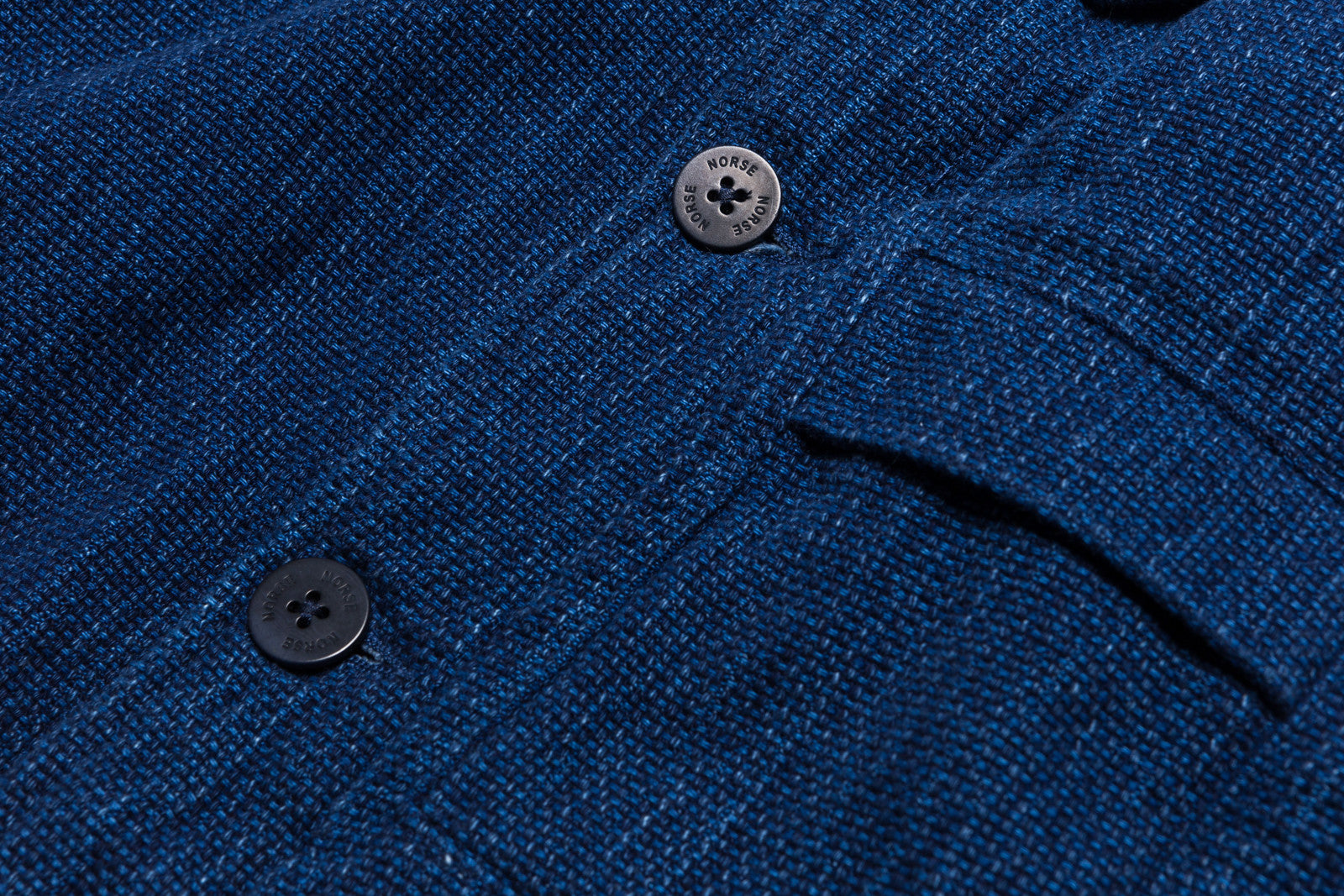 Norse Projects Kyle Weave Jacket - Indigo