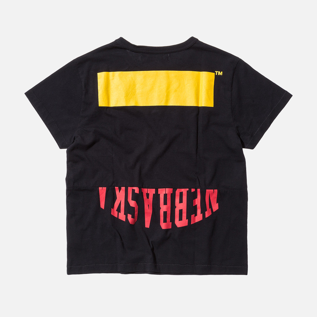 Off-White Patchwork Tee - Black / Yellow