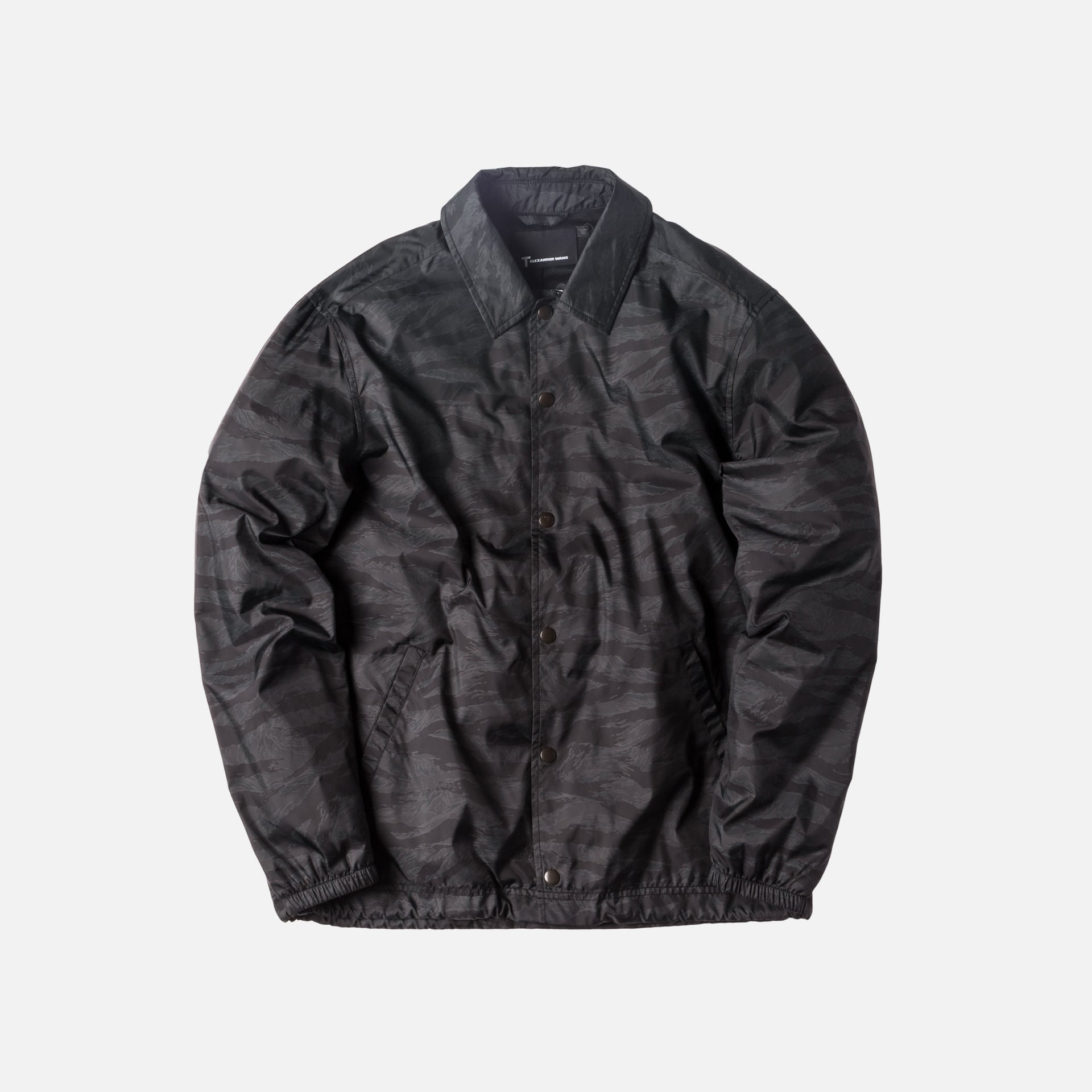 T by Alexander Coaches Jacket - Black