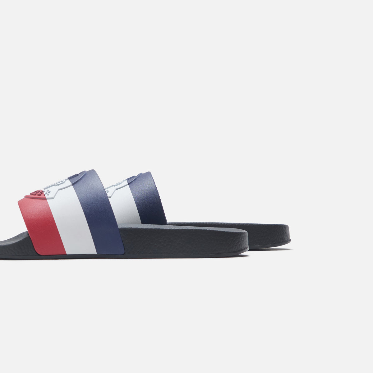 Moncler Basile Logo Slides - Black
