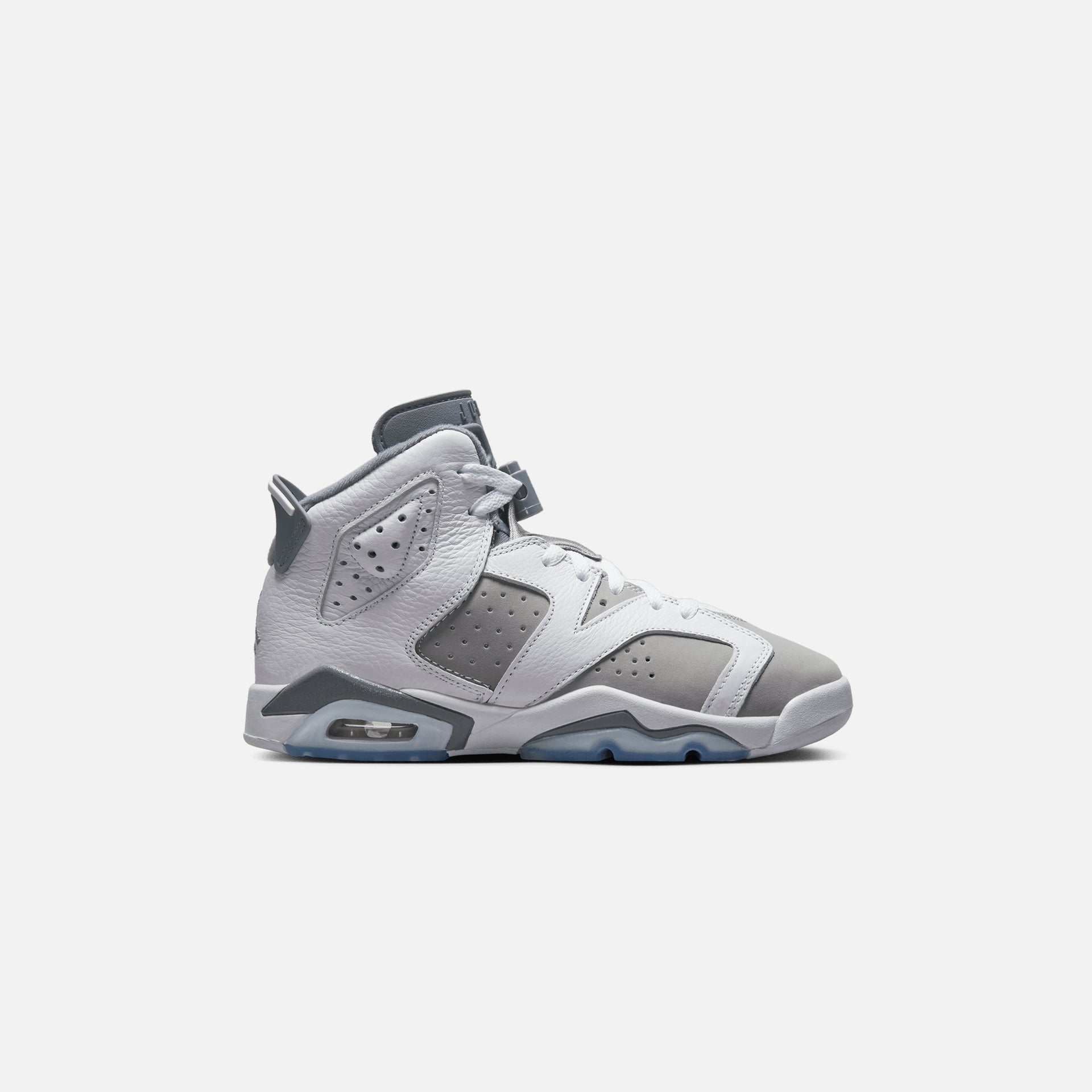 Nike Grade School Air Jordan 6 Retro - White / Medium Grey / Cool Grey