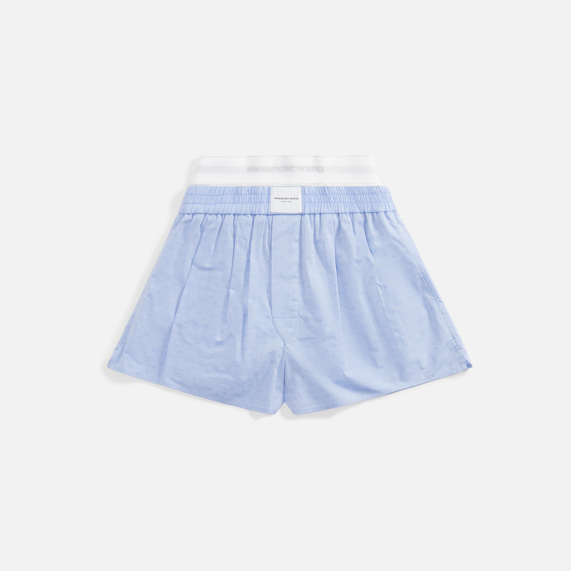 Alexander Wang Boxer Short with Logo Elastic Combo - Chambray Blue