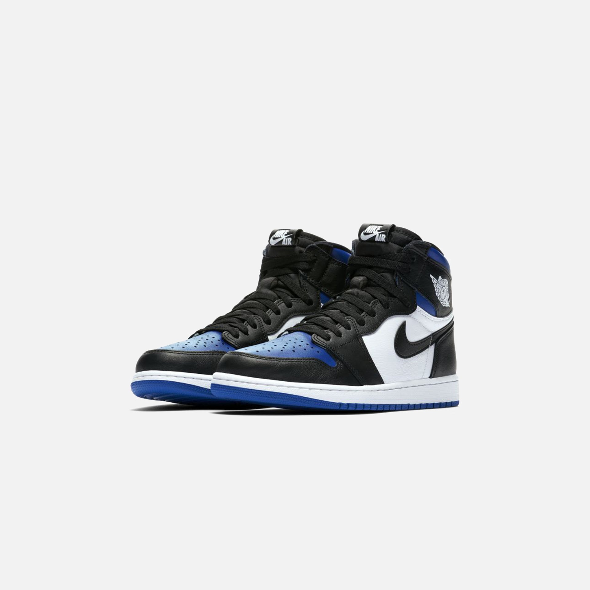 Nike Grade School Air Jordan 1 Retro High OG - Black / White / Game Royal