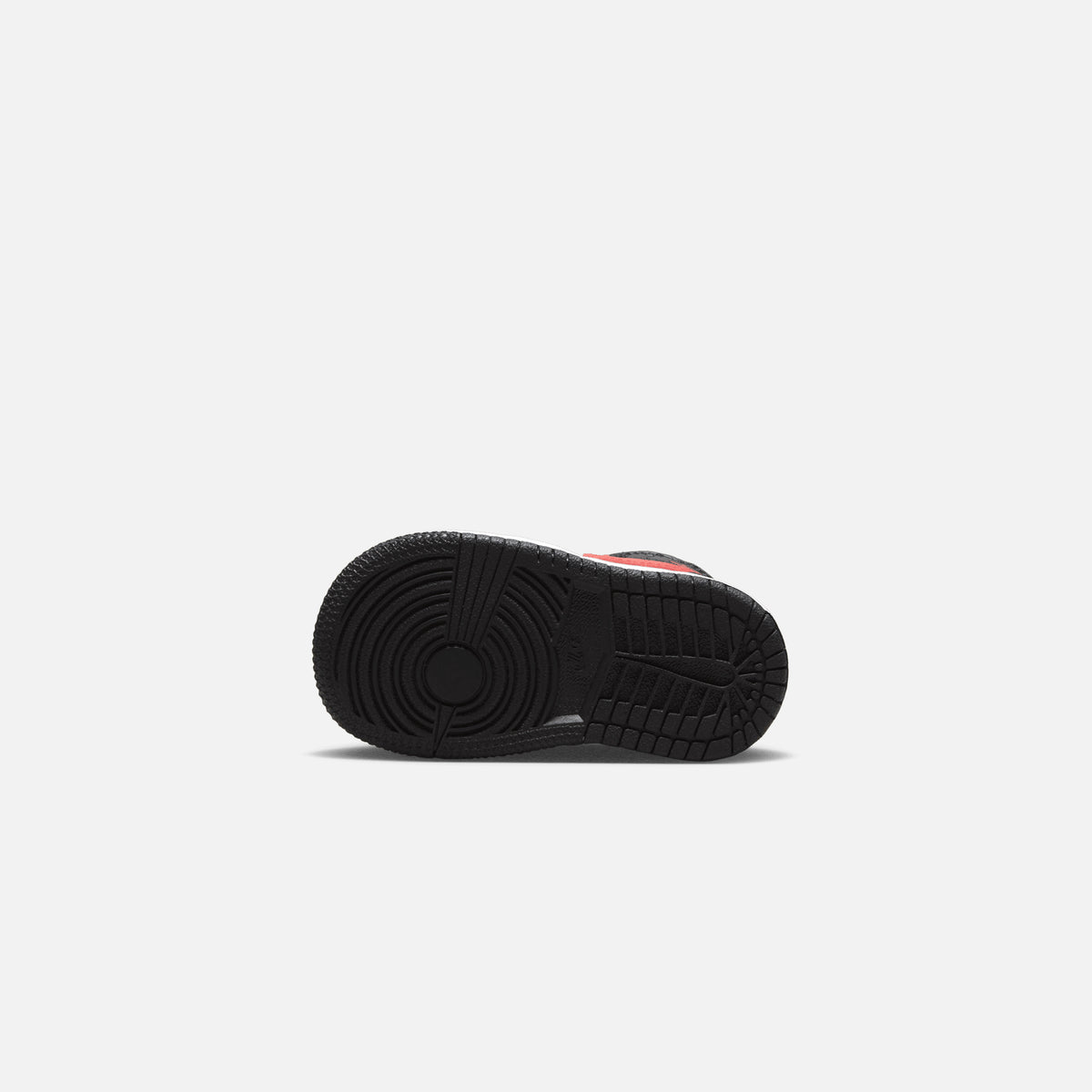Nike Toddler Air Jordan 1 Mid - Black / Fire Red / White