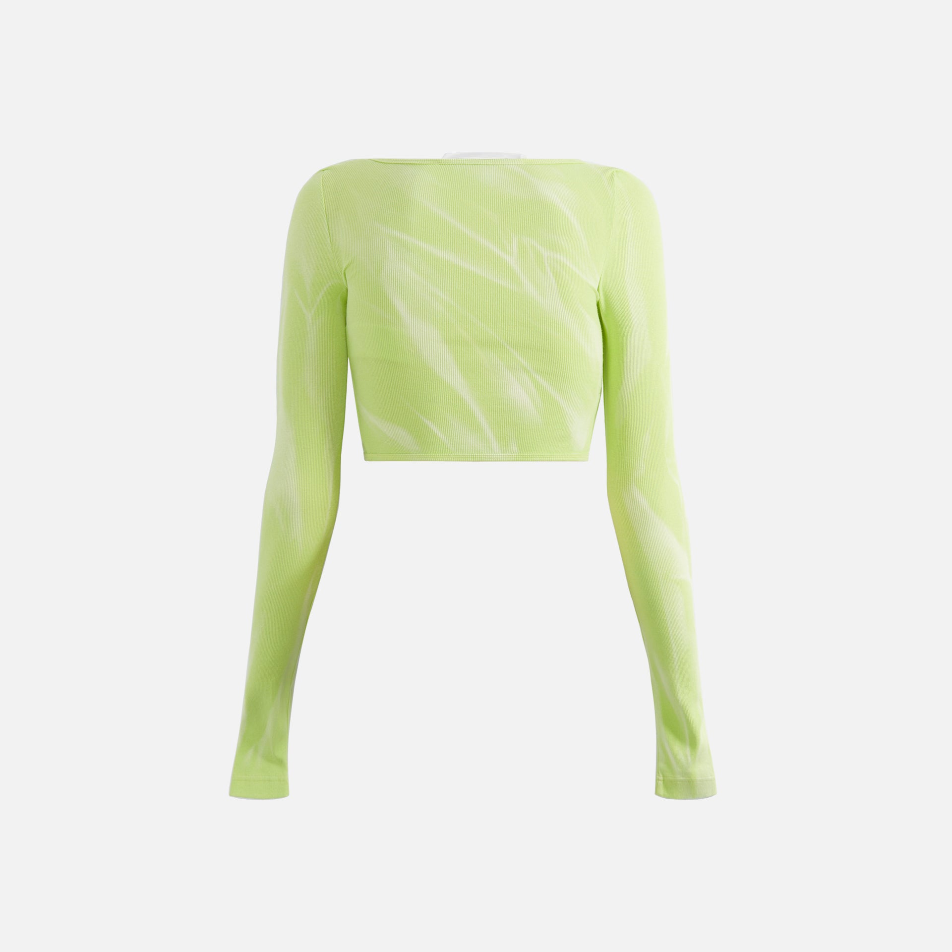 Dion Lee Interlink Long Sleeve Top - Washed Light Zest