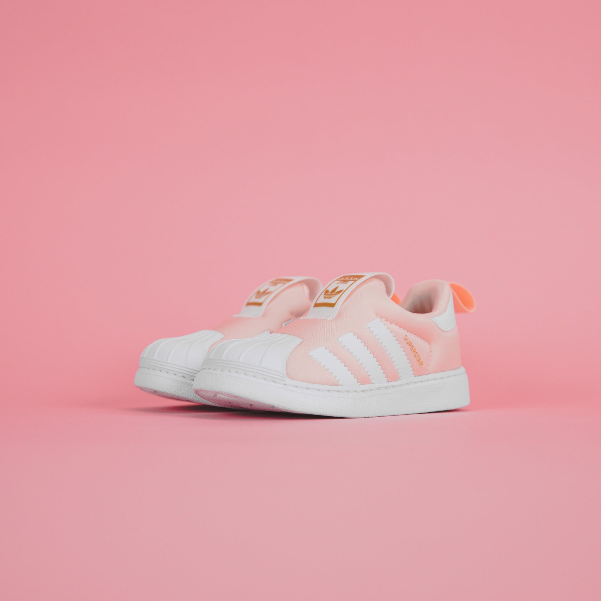 adidas Infant Superstar 360 - Clear Orange / White