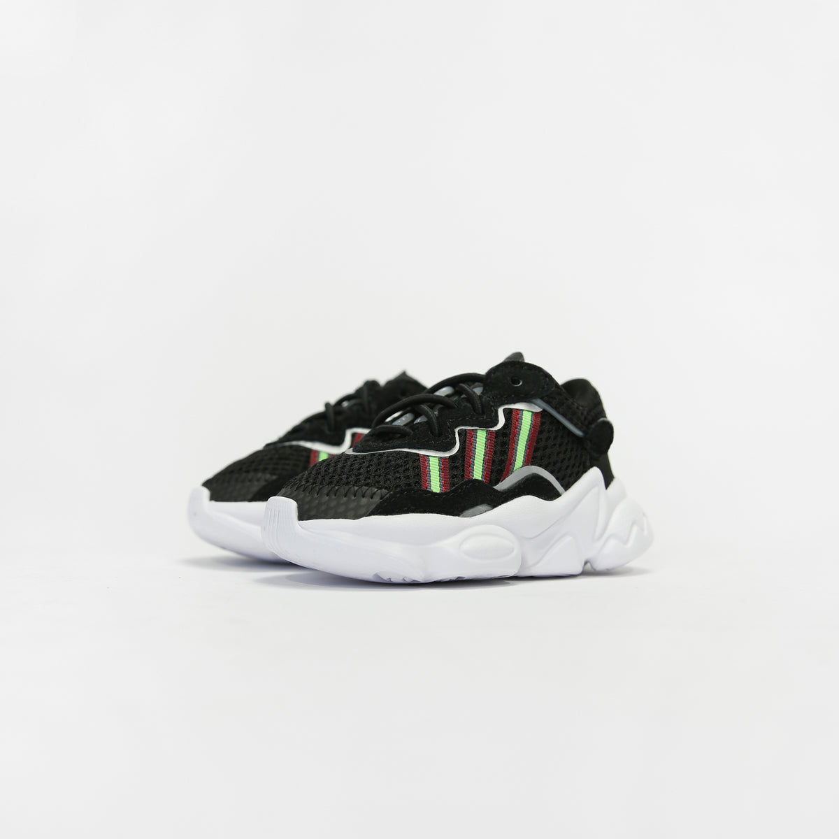 adidas Toddler Ozweego - Core Black / Solar Green / Onix
