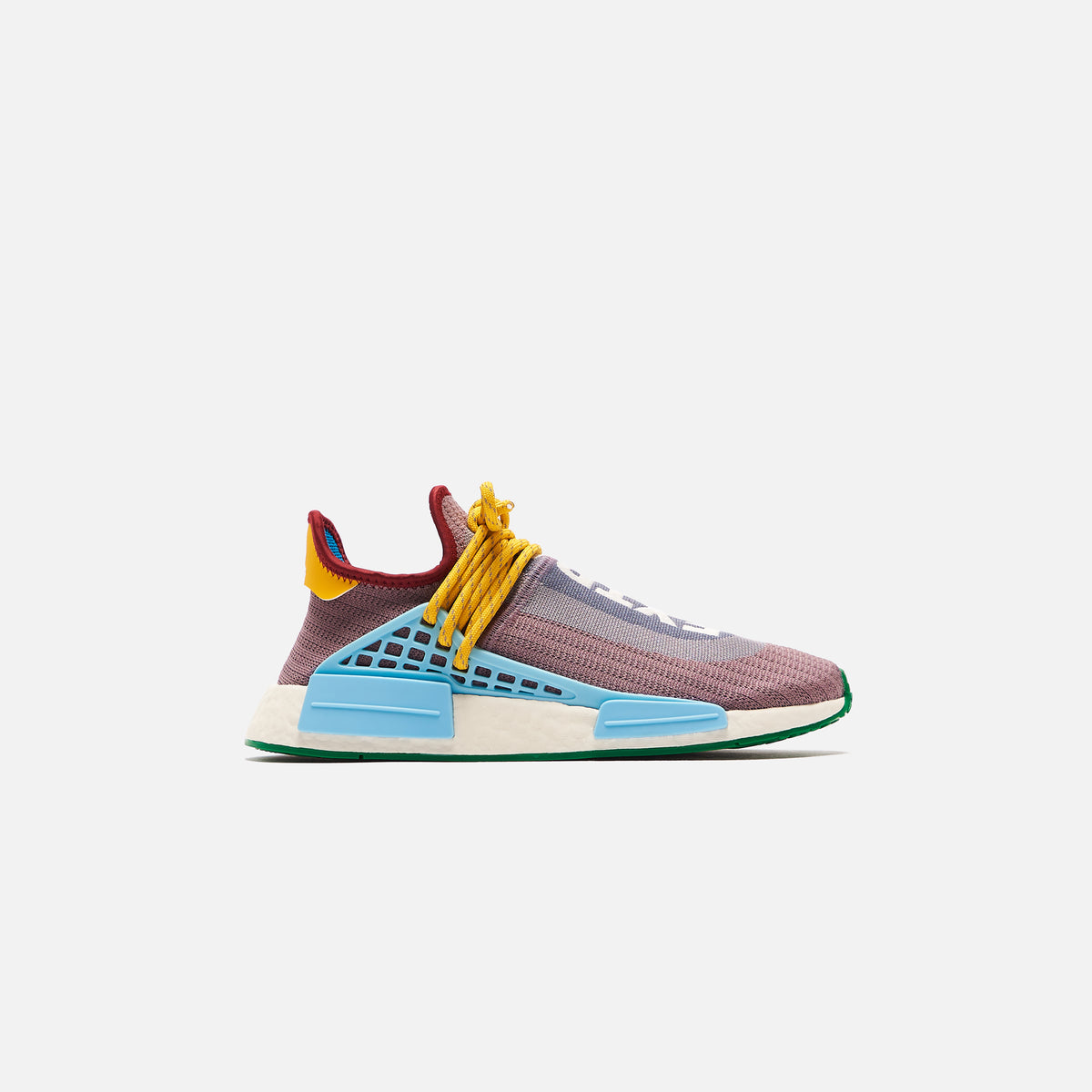 adidas x Pharell Williams NMD Human Race - Grey / Burgundy / Green