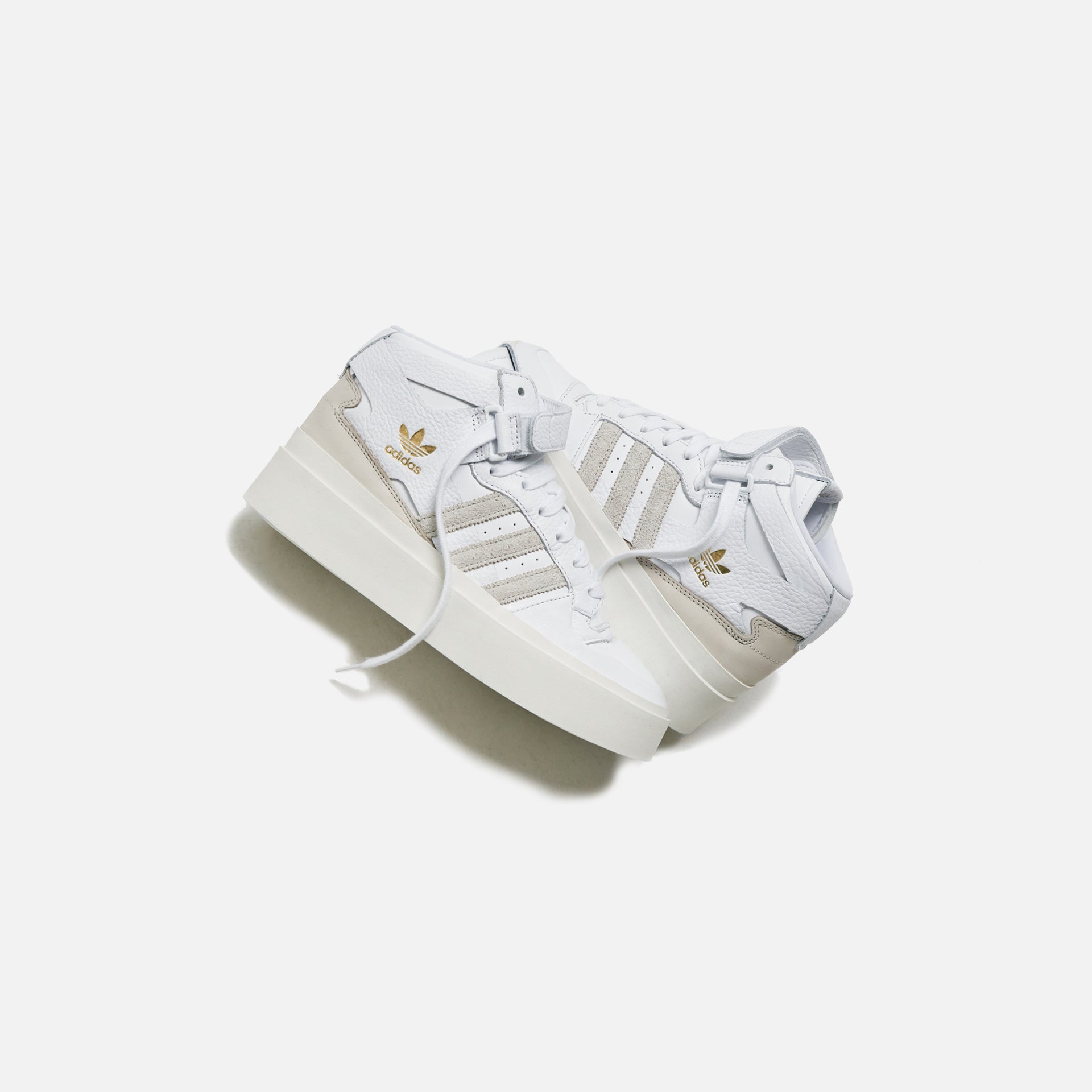 adidas Originals WMNS Forum Bonega Mid - White / Orbit Grey / Clear Brown