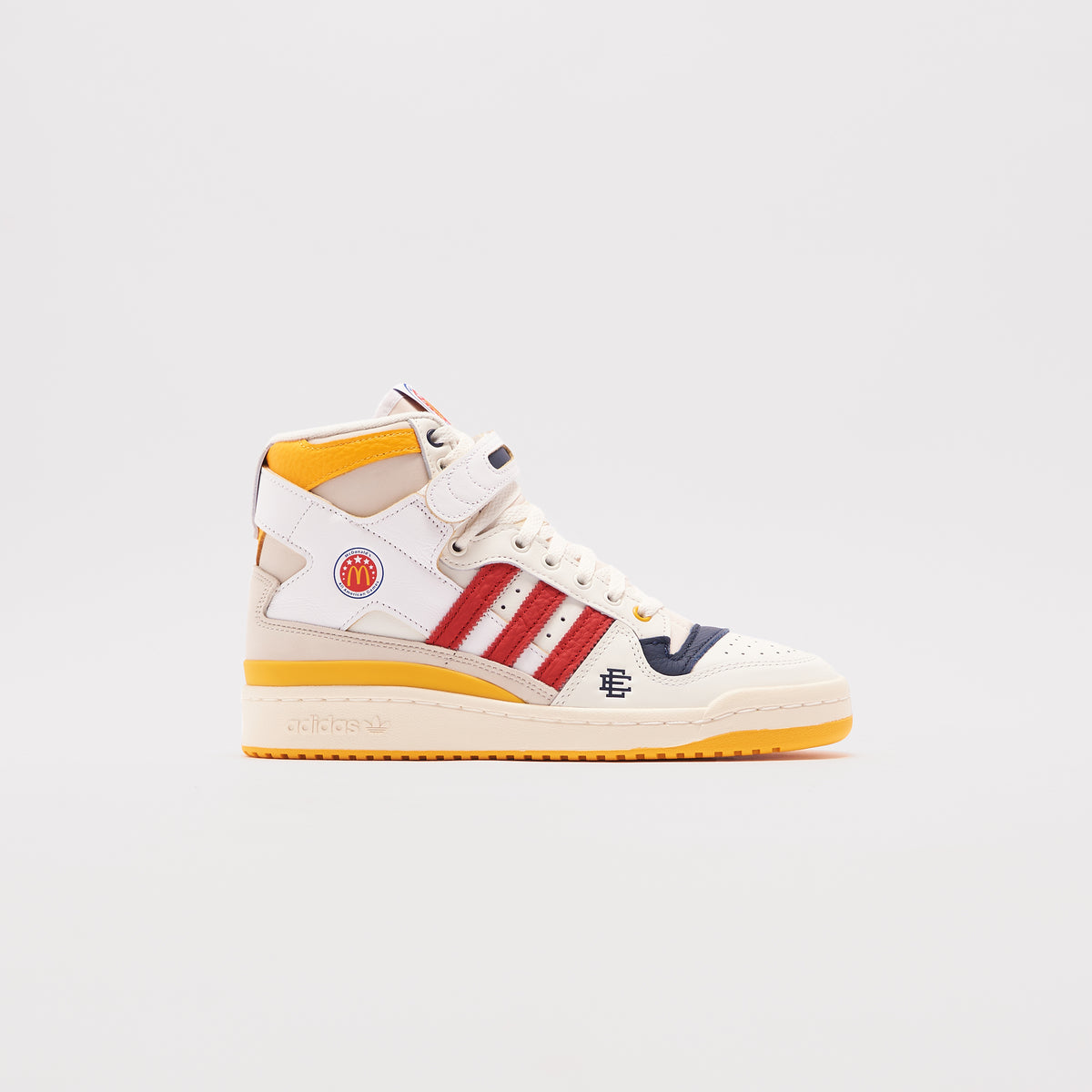 Adidas Forum 84 x Eric Emanuel McDonald's All American High - Cloud White / Bold Gold