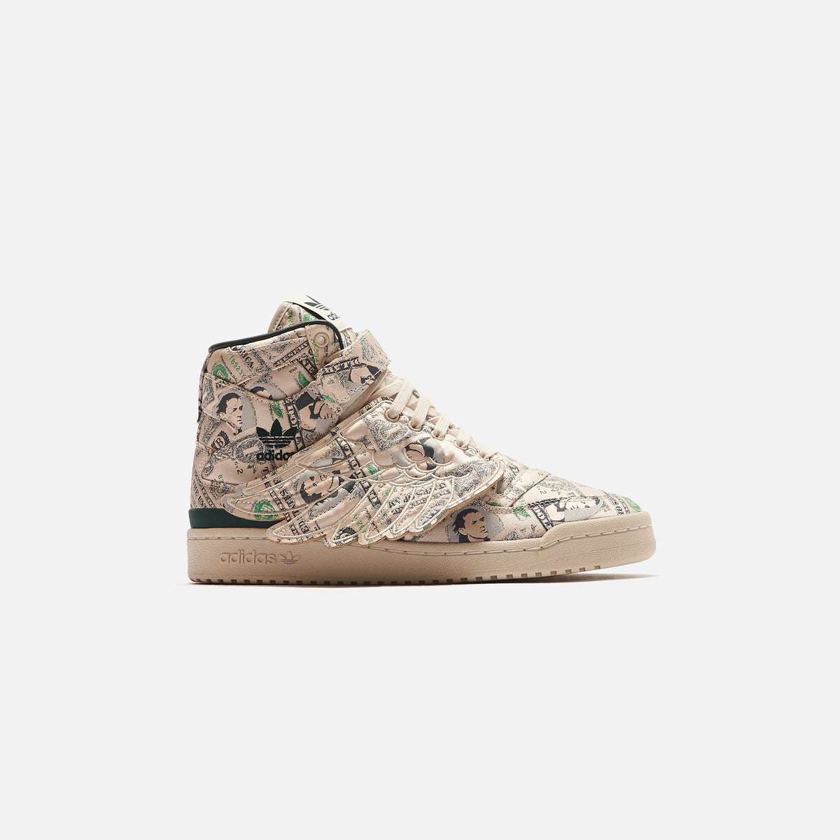 adidas x Jeremy Scott Forum Wings 1.0 Money - Bliss / Green Night