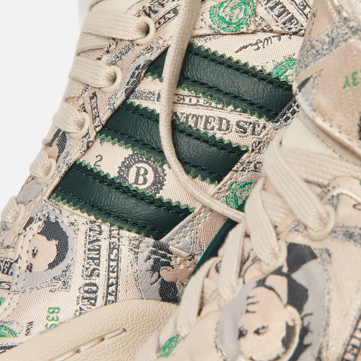 adidas x Jeremy Scott Forum Wings 1.0 Money - Bliss / Green Night