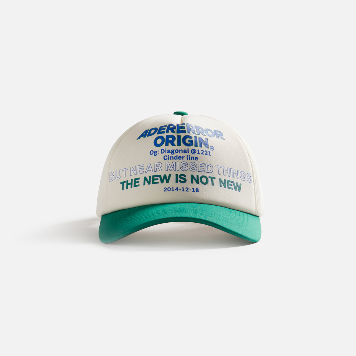 Ader Error 5-Panel Trucker Cap - Green