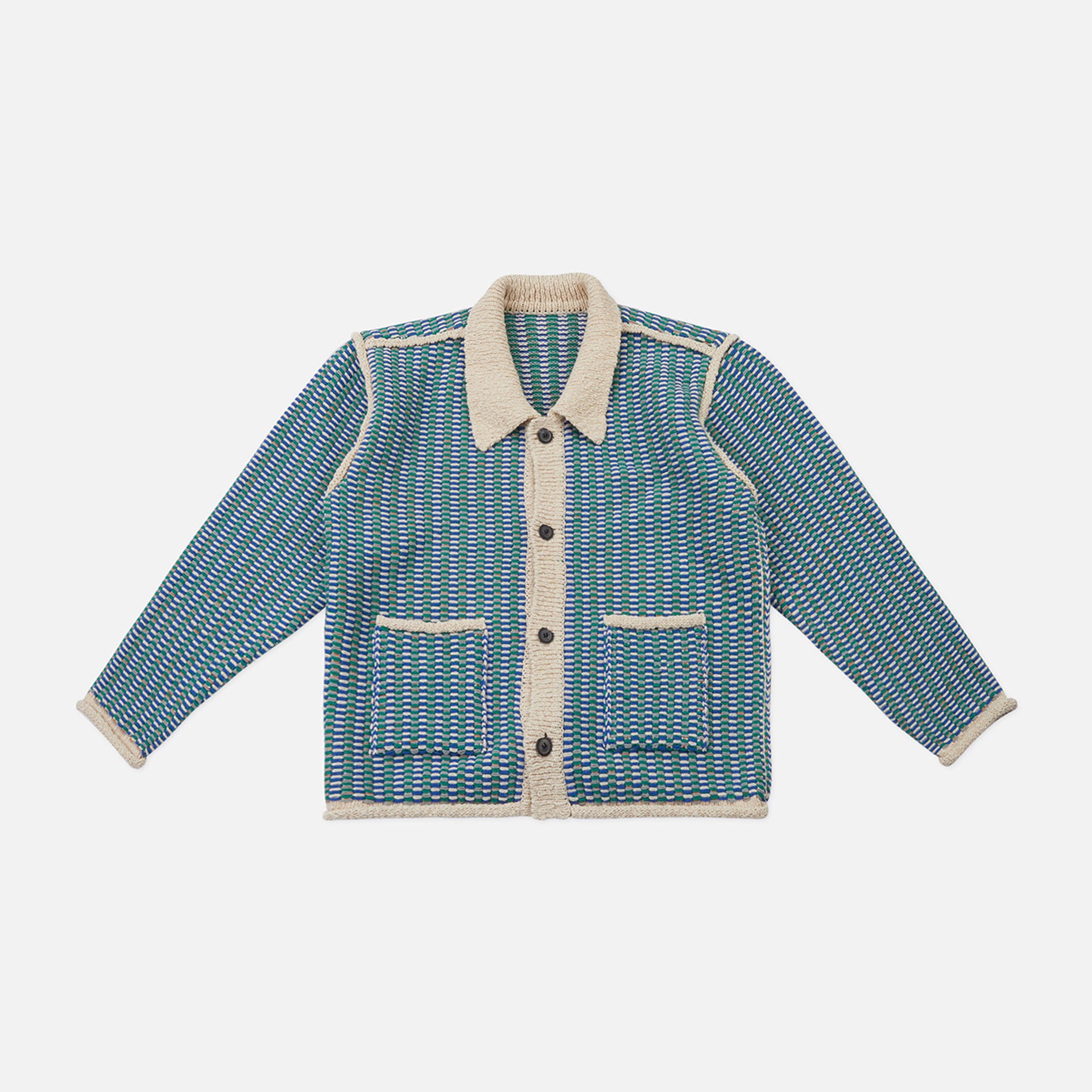 Ader Error Cardigan - Ivory Multi