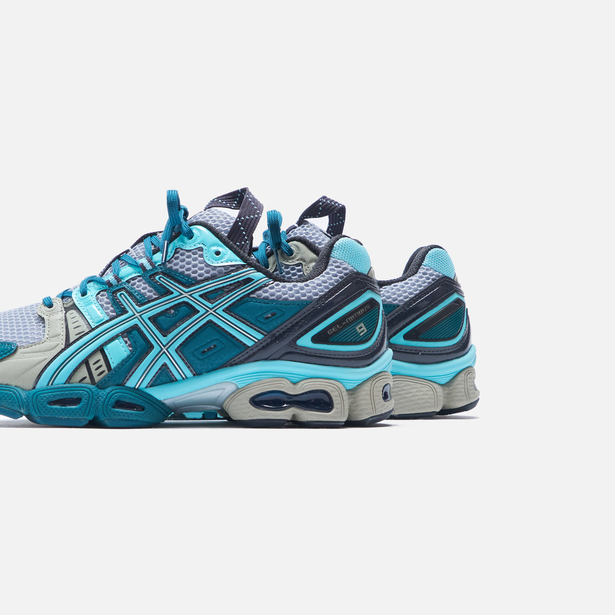 Asics UB3-S Gel-Nimbus 9 - Piedmont Grey / Aruba Blue