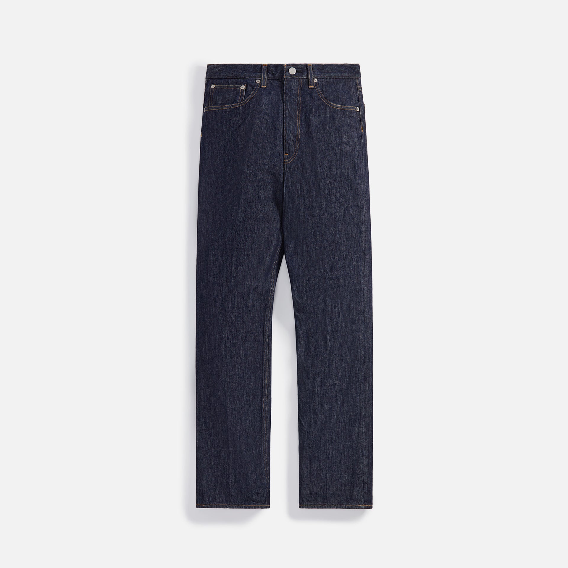 Auralee Hard Twist Denim 5P Pants - Indigo