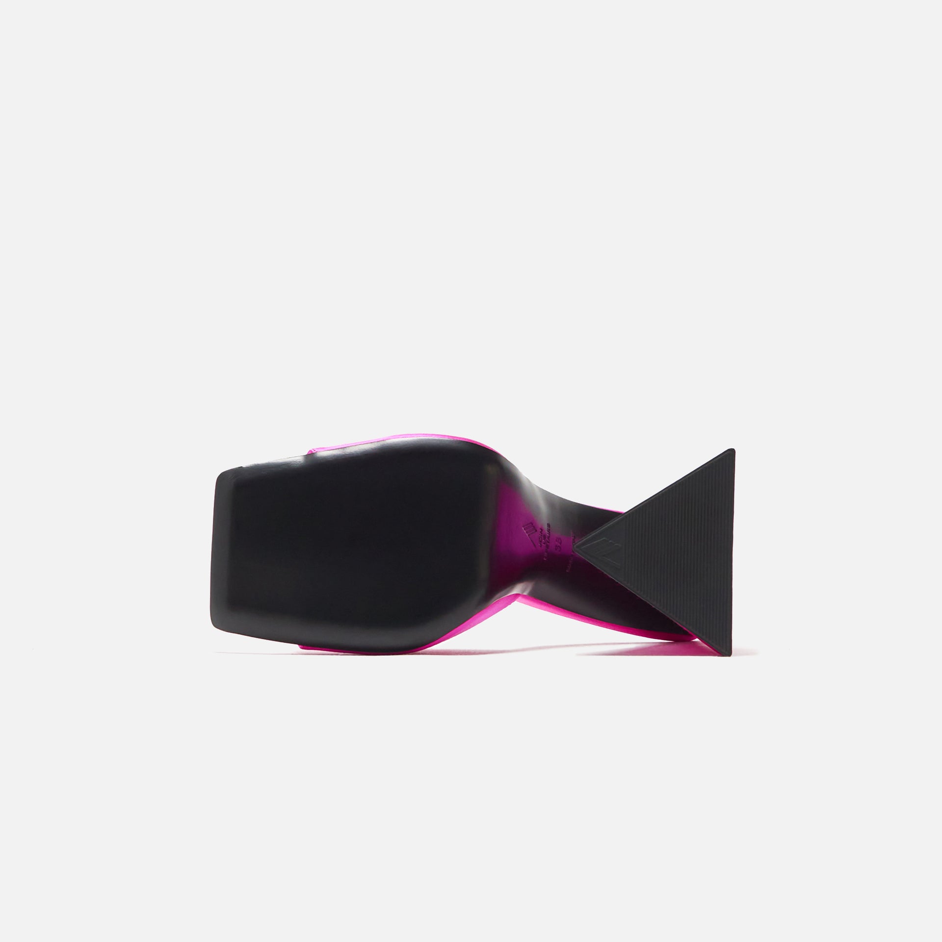 The Attico Devon Mule Rasi - Fuchsia