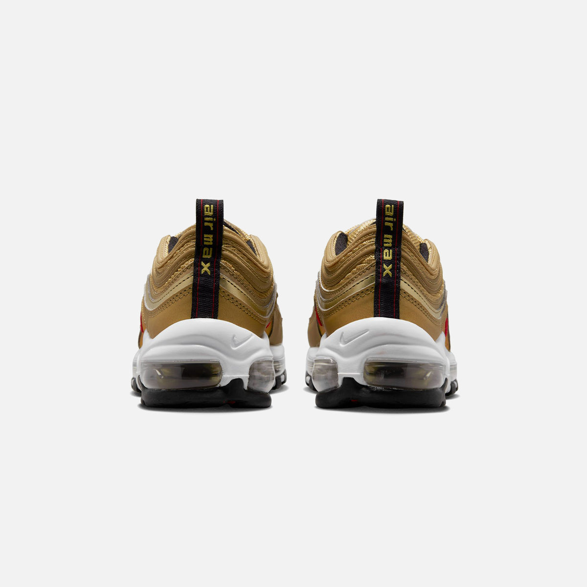 Nike Air Max 97 Qs Bg - Metallic Gold / Varsity Red / Black / White