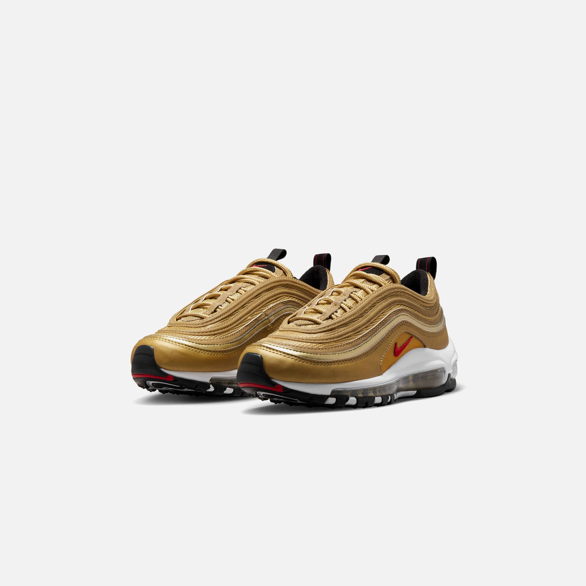 Nike Air Max 97 Qs Bg - Metallic Gold / Varsity Red / Black / White