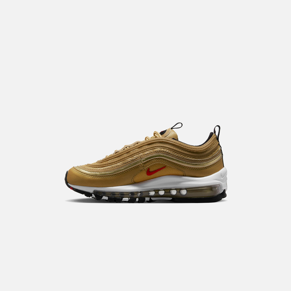 Nike Air Max 97 Qs Bg - Metallic Gold / Varsity Red / Black / White