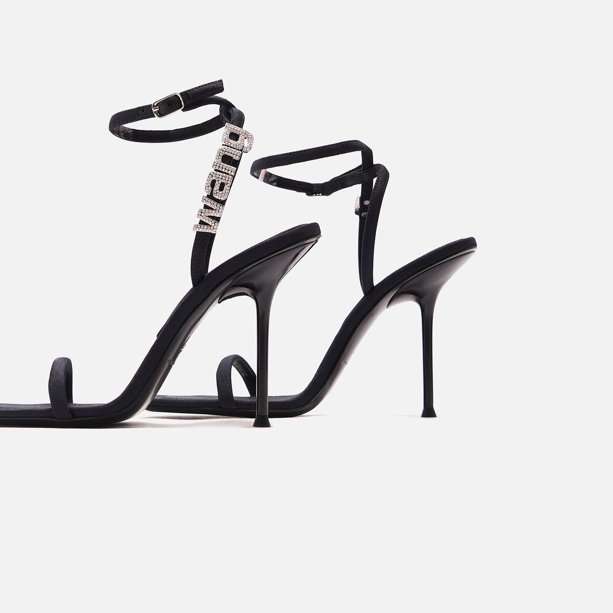 Alexander Wang Julie Logo Letters - Black