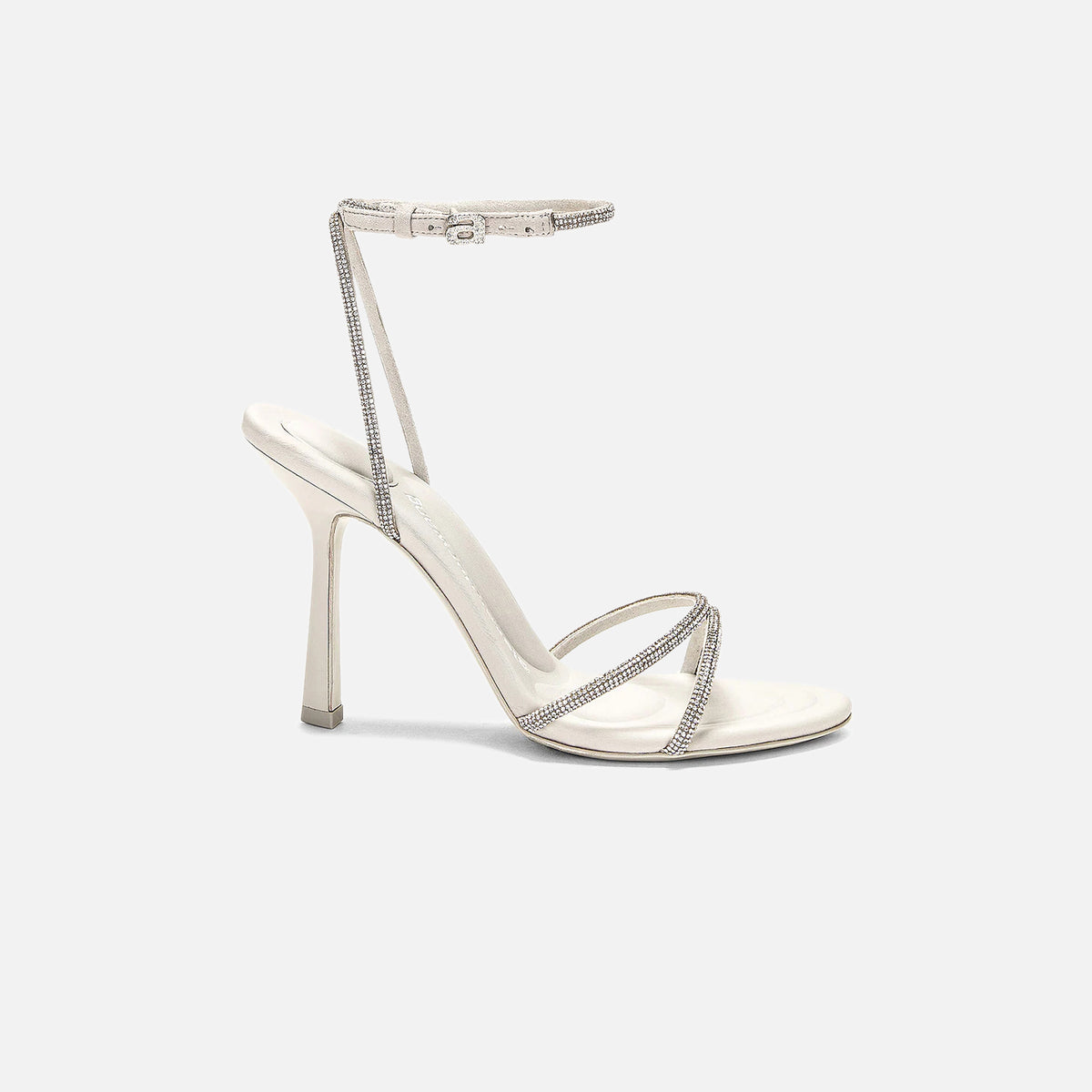 Alexander Wang Dahlia 105 Crystal Sandal - Alloy