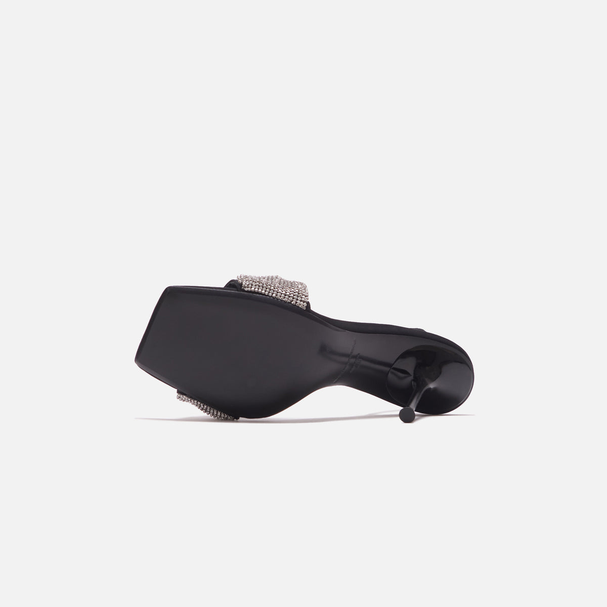 Alexander Wang Julie Crystal Scrunchie - Black