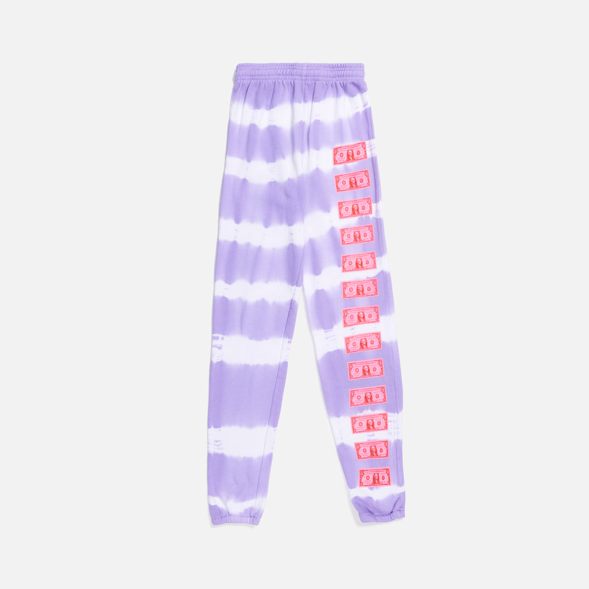 Ashley Williams Money Lounge Joggers - Lilac / White