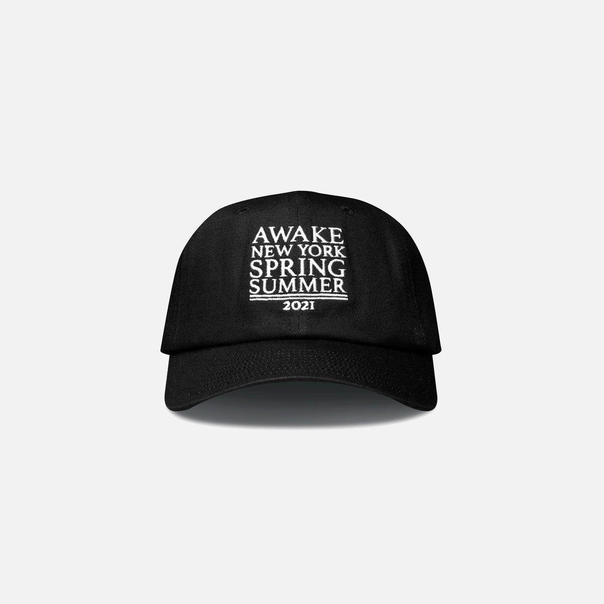 Awake NY SS21 6-Panel Cap - Black