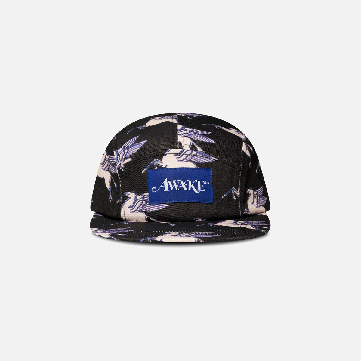 Awake NY Pegasus 5-Panel Cap - Black