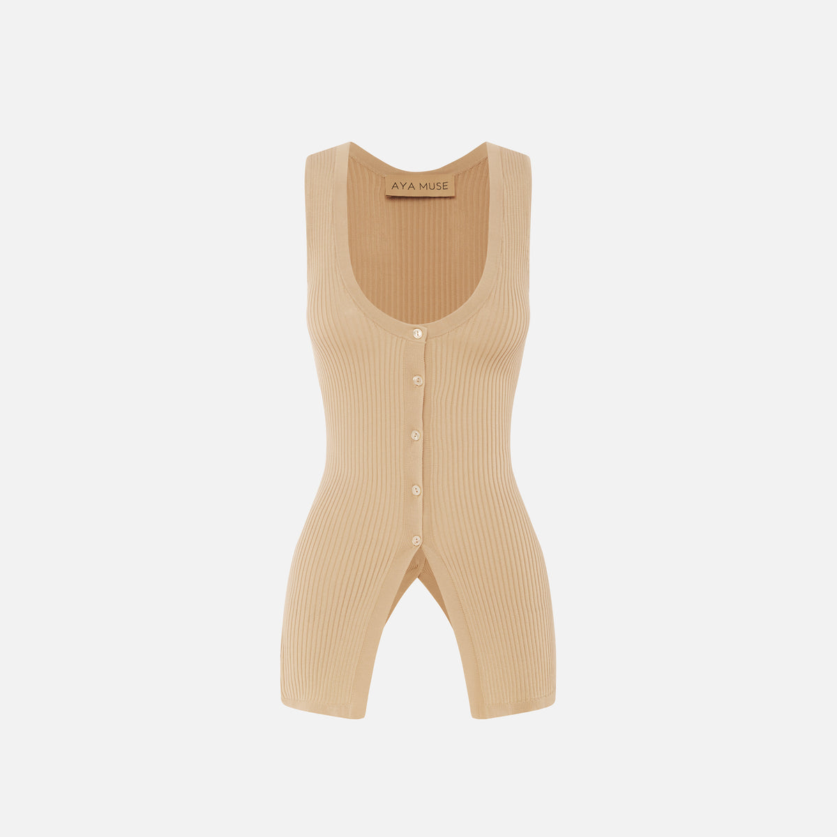 Aya Muse Savona Knit Vest - Beige