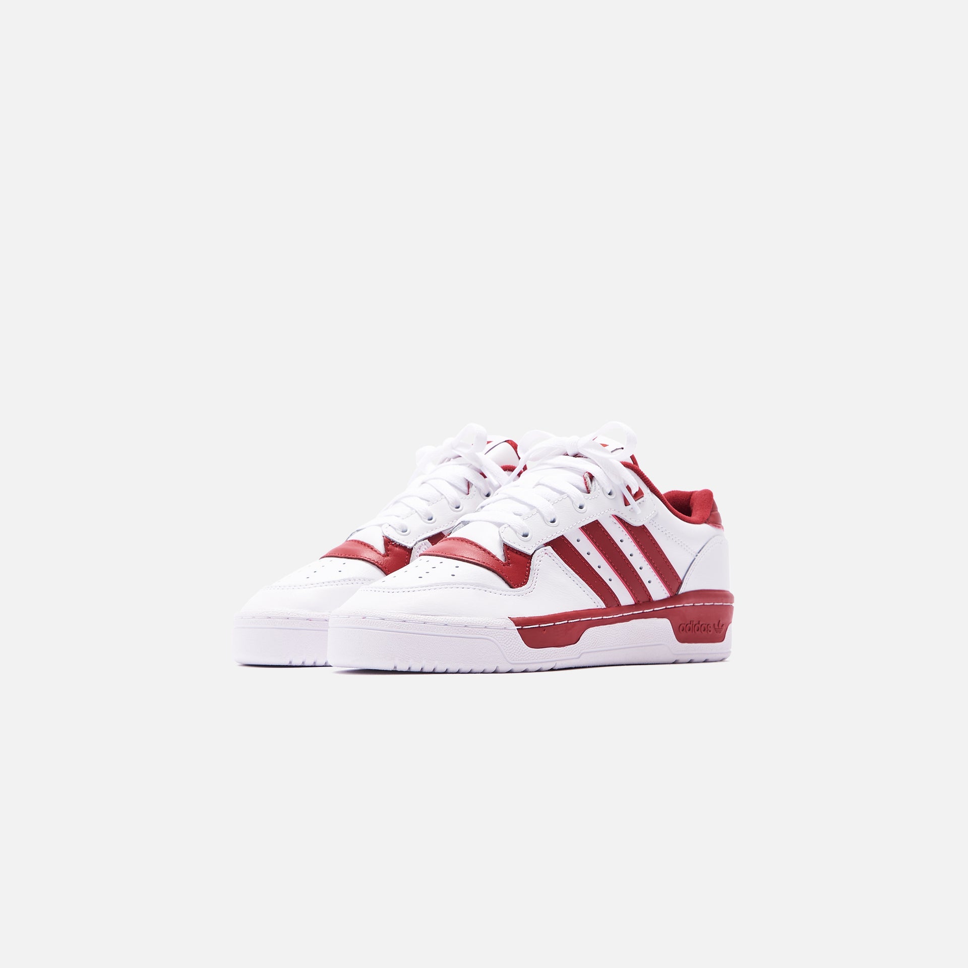 adidas Rivalry Low - White / Active Maroon