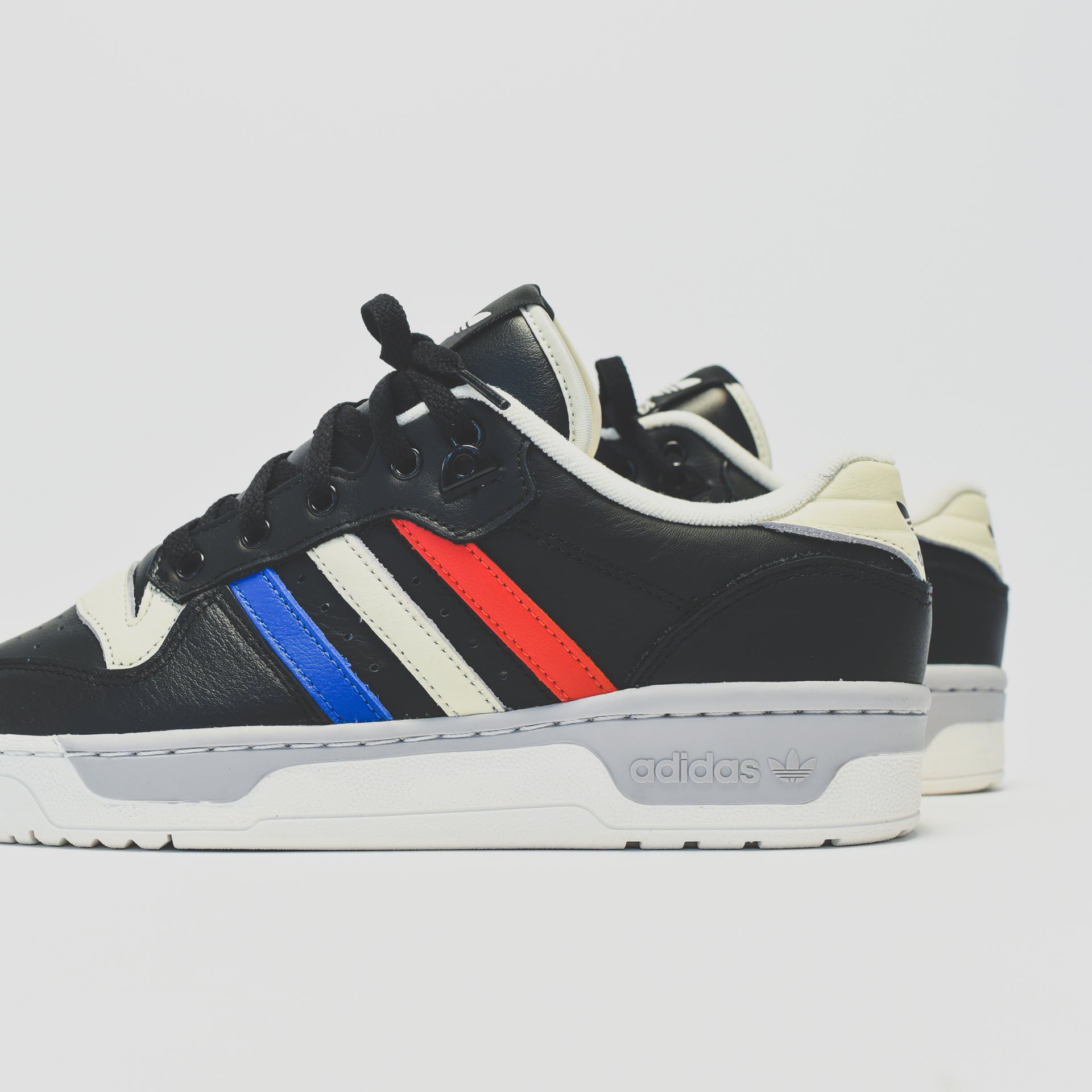 adidas Rivalry Low PFW - Core Black / Cloud White / Cream White