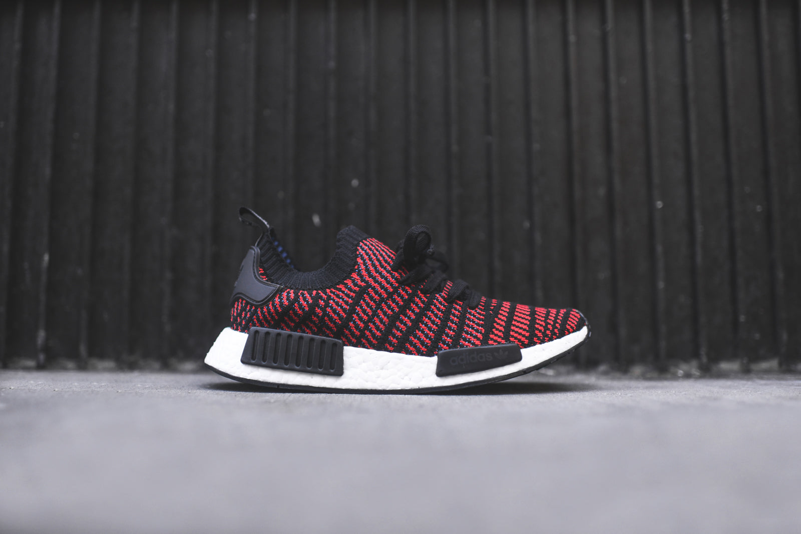 adidas Originals NMD_R1 STLT - Black / Red / White