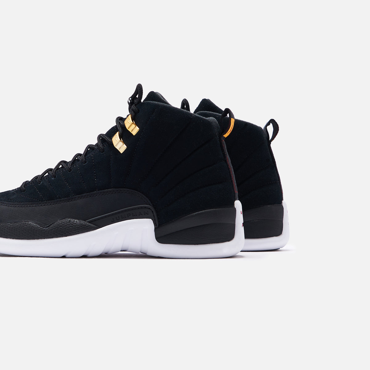 Nike Air Jordan 12 Retro - Black / White / Taxi / Varsity
