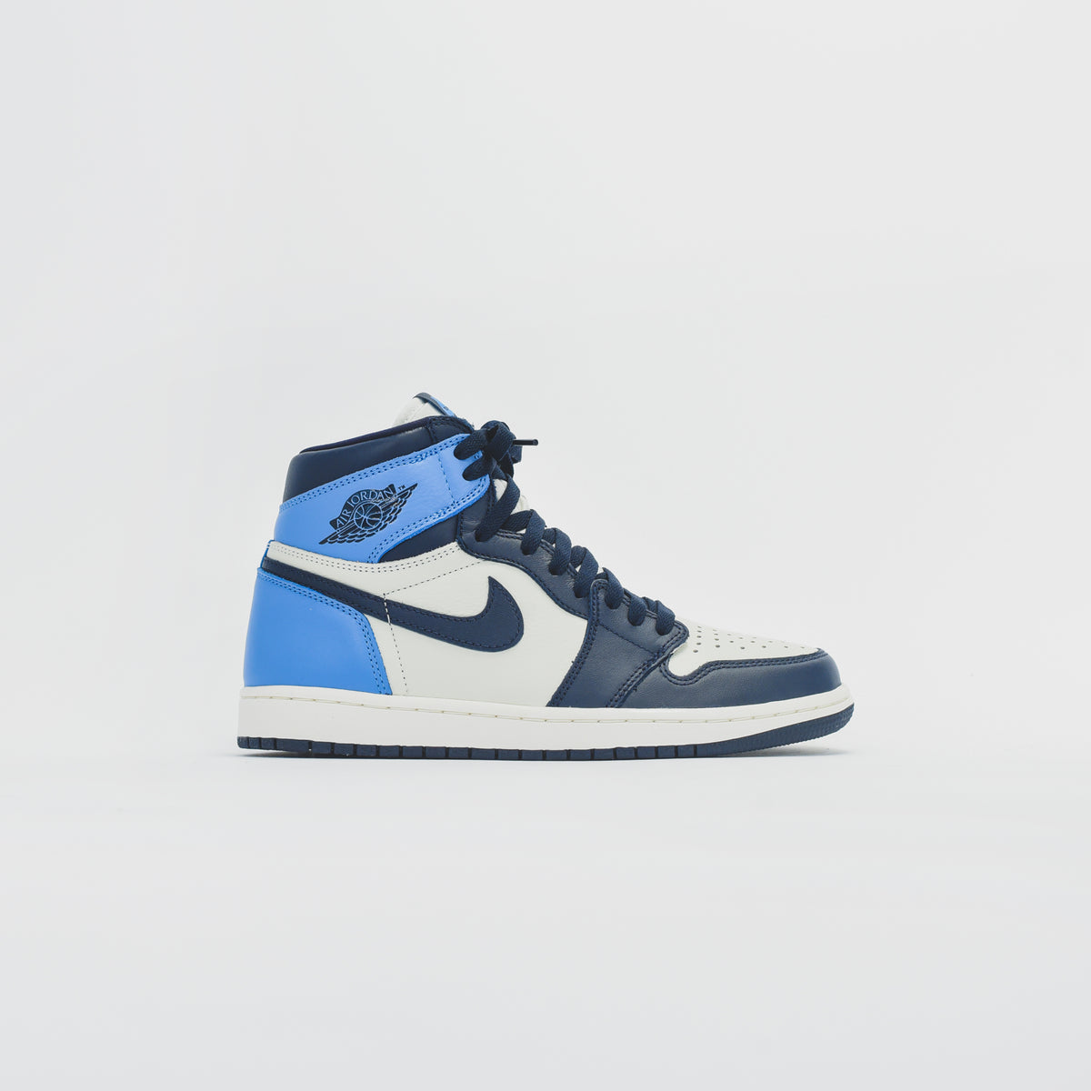 Nike GS Air Jordan 1 Retro High OG - Sail / Obsidian / University Blue