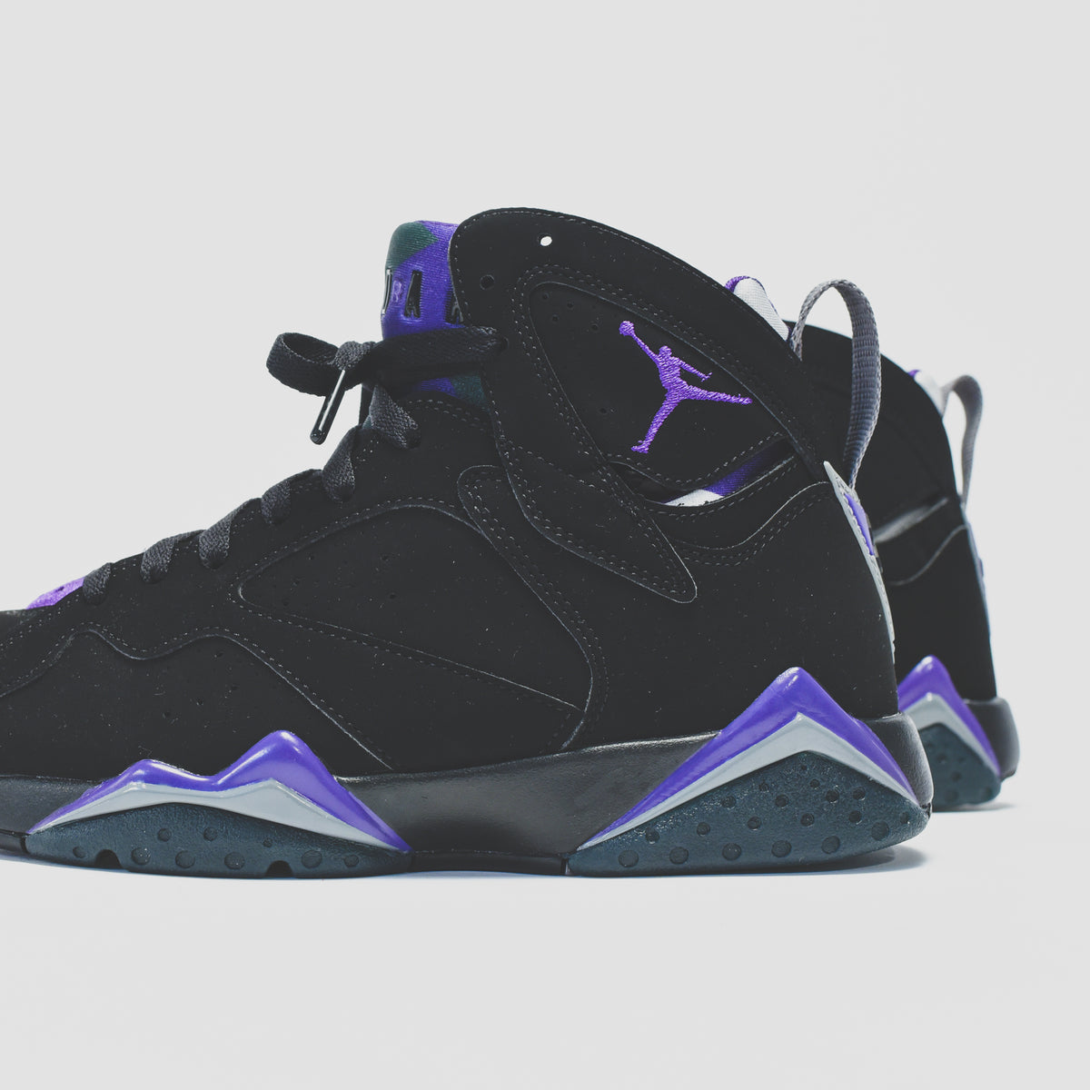 Nike GS Air Jordan 7 Retro - Black / Field Purple