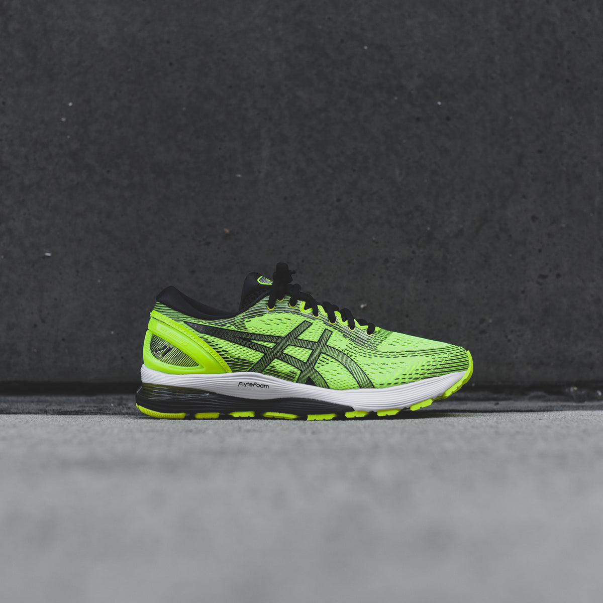 Asics Gel-Nimbus 21 - Safety Yellow / Black