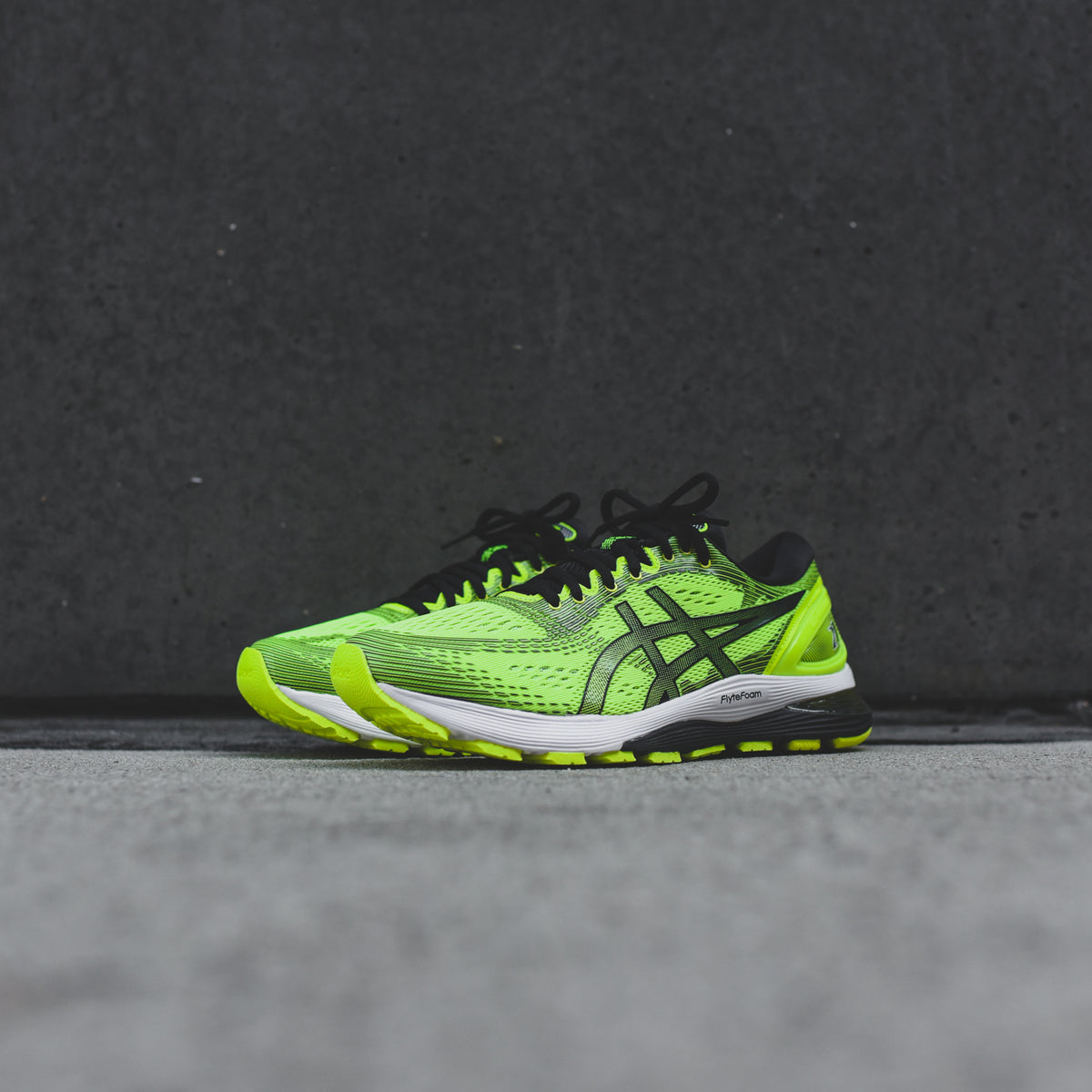 Asics Gel-Nimbus 21 - Safety Yellow / Black