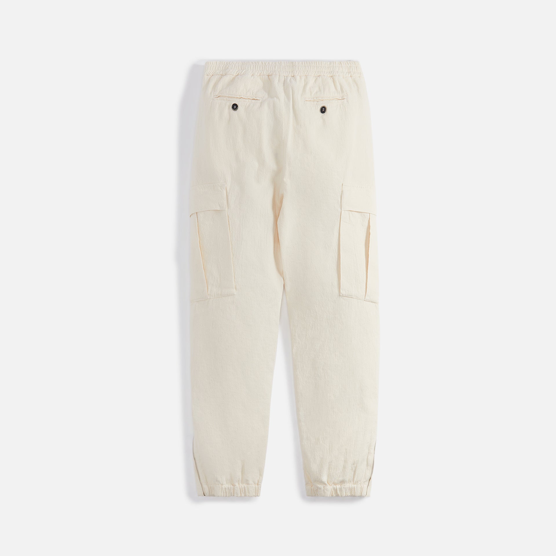 Barena Pantalone Rambagio Crespon Carta - White