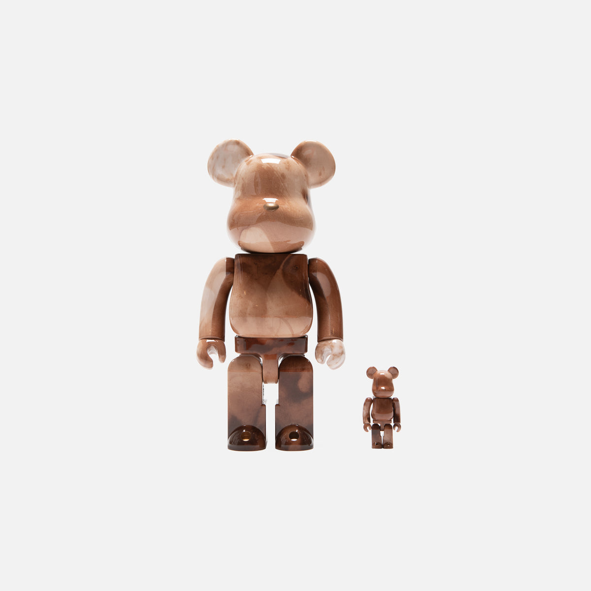 BearBrick Pushead 4.0 400% + 100% - Multicolor