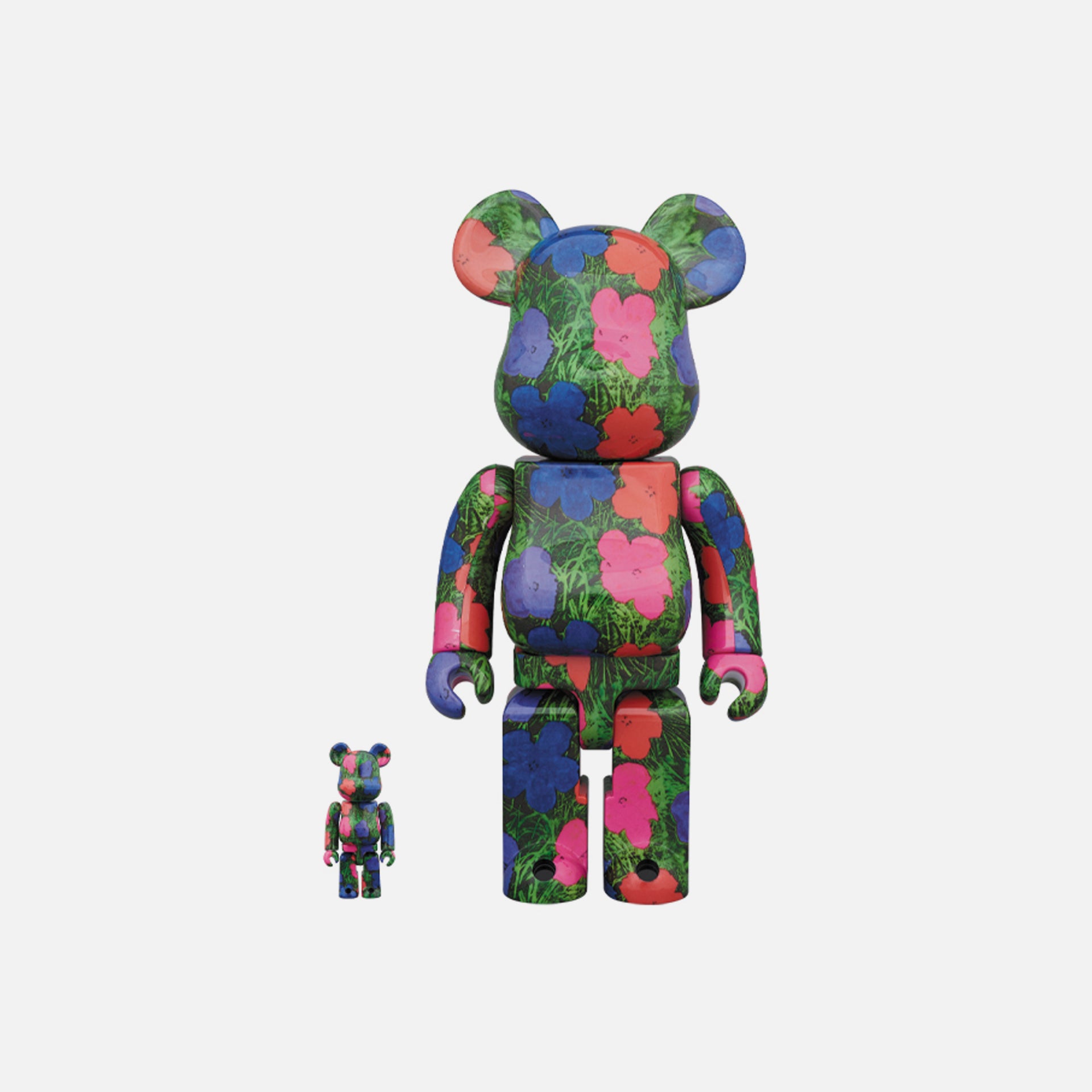 Medicom Toy Andy Warhol Flowers 400% + 100%
